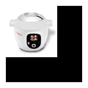 MOULINEX CE851100 Cookeo+ intelligenter Multikocher mit 150 vorprogrammierten Rezepten – 6 l – 1600 W – Weiß