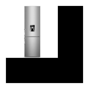 Kombinierter Kühlschrank – 262 l (196 l + 66 l) – statische Kälte – A+ – L 55 x H 180 cm – Silber CONTINENTAL EDISON CEFC262DS