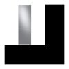 SAMSUNG Kombi-Kühlschrank – RB3VRS150SA – 317 l (228 l + 89 l) – vollständig belüftet, kalt – A+ – L59,5 cm x H186 cm – Metallgrau