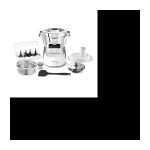 MOULINEX HF906B10 I-Companion XL Küchenmaschine – 1550 W – Grau