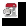 KENWOOD Gebäckroboter KMX750RD – 1000 W – 5 L – Rot