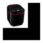 MOULINEX 1 kg Brotmaschine – 17 Programme, Farben Schwarz und Lila – OW220830