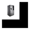 Freistehender WLAN-Kühl-Gefrierschrank, Länge: 90,8 cm, Tiefe: 73,3 cm, Samsung Family Hub RF56M9540SR