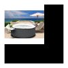 Aufblasbares Sprudel-Spa – 4 Personen – L 180 x H 70 cm – Grau