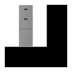 Kombinierter Kühlschrank – 313 Liter (216 l + 97 l) – absolut kein Frost – A+ – 59,5 cm x 185,3 cm – Silber BEKO RCNA365DS