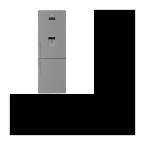Kombinierter Kühlschrank – 313 Liter (216 l + 97 l) – absolut kein Frost – A+ – 59,5 cm x 185,3 cm – Silber BEKO RCNA365DS