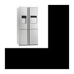 Amerikanischer Kühlschrank Beko GNE134630X