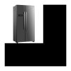Amerikanischer Kühlschrank – 436L (291+142) – Neo Frost Ventilated Cold – A+ – L64 x H177,70 cm – BEKO Edelstahl – GNO4321XP –