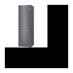 Kombi-Kühlschrank LG GBP30DSLZN – 341 l (234 + 107 l) – absolut frostfrei – L 59,5 x H 186 cm – A++ – Graphitfarbe