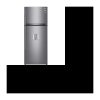 LG GTF7043PS hoher Kühlschrank mit Gefrierfach – 438 l (321+117) – belüftete Kälte A++ – L70 m x H178 cm – Edelstahl