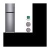 LG GT5525PS hoher Kühlschrank mit Gefrierfach – 254 l (198+56) – belüftete Kälte – A++ – L 55,6 cm x H 166,5 cm – Silber – Eismaschine