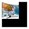 SAMSUNG UE65NU7505 gebogener LED-Fernseher 4K UHD 165 cm (65″) – SMART TV – 3 x HDMI – 2 x USB