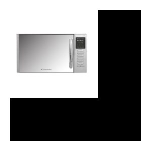 Schwarze Kombi-Mikrowelle mit Spiegeltür – 25 l – 900 W – Grill 1000 W – Konvektion 1000 W