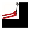 Einhell Hydraulik-Hubwagen TC-PT 2500 (Tragfähigkeit: 2.500 kg, Gabelraddurchmesser: 80 mm, automatisches Vertikalheben, geräuschlose Bewegung)