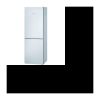 Kühlschrank mit Gefrierfach unten – 286 l (192+94) – niedriger Frost, gemischte Kälte – A++ – L 60 cm x H 176 cm – Weiß BOSCH KGV33VW31S –