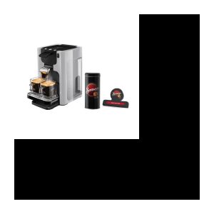 PHILIPS SENSEO Quadrante HD7866/11 + Pod-Aufbewahrungsbox + Fresh-Clip – Hellgrau