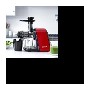 BioChef Axis Compact Kaltpress-Entsafter: Horizontaler Entsafter, perfekt für faseriges Gemüse und Weizengras