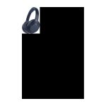Sony WH-1000XM4 Kopfhörer Blau