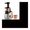 MOULINEX ZU255B10 Infiny Juice vertikaler Entsafter – Anthrazitgrau