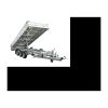Hydraulischer Kippanhänger 3 Achsen 400×200