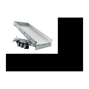 Dreiachsiger hydraulischer Kippanhänger UNITRAILER TASKER 600/3C 3500 KG