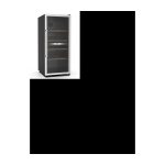 7 SEVENSTARS Multitemperatur-Weinkeller S7cvs105vx2z 105 Flaschen