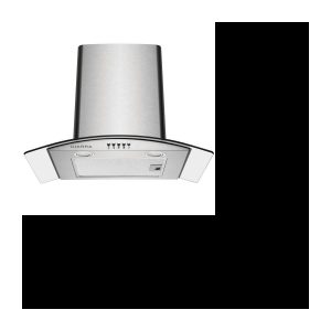 Dunstabzugshaube 60 cm > 550 m3/h – 56 dB – LED-Beleuchtung – 3 Geschwindigkeiten – Extra und Recycling – Edelstahl – dekorative Wand-Küchenhaube