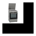 Kombikocher 3 Gasbrenner + 1 elektrischer katalytischer Multifunktionsofen 65L – L60 x H85cm – Silber