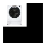 Einbau-Bullaugen-Waschtrockner HAIER HWD90B416FWB-FR Ref.-Nr. 1177057