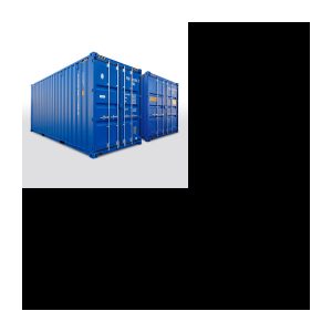 20 Fuß High-Cube-Container