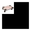 Rolltablett aus Holz 300 kg